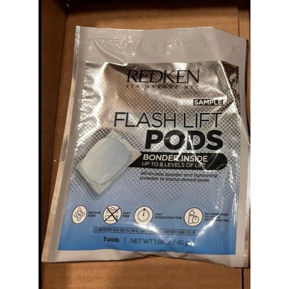 Redken flash‎ lift pods lightener bleach hair color